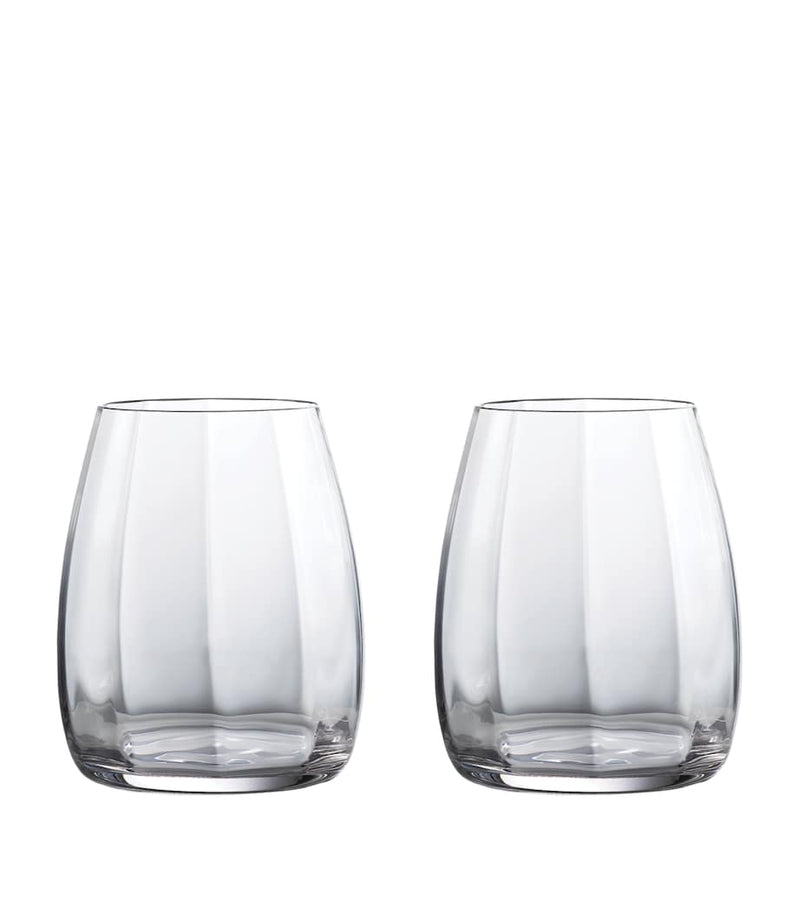 Waterford Elegance Optic Tumblers set of 2 (British brand)