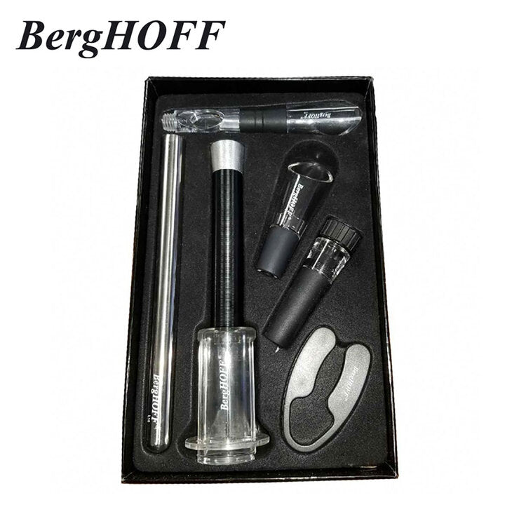 BergHOFF wine set 5 piece, wine accessories - British product