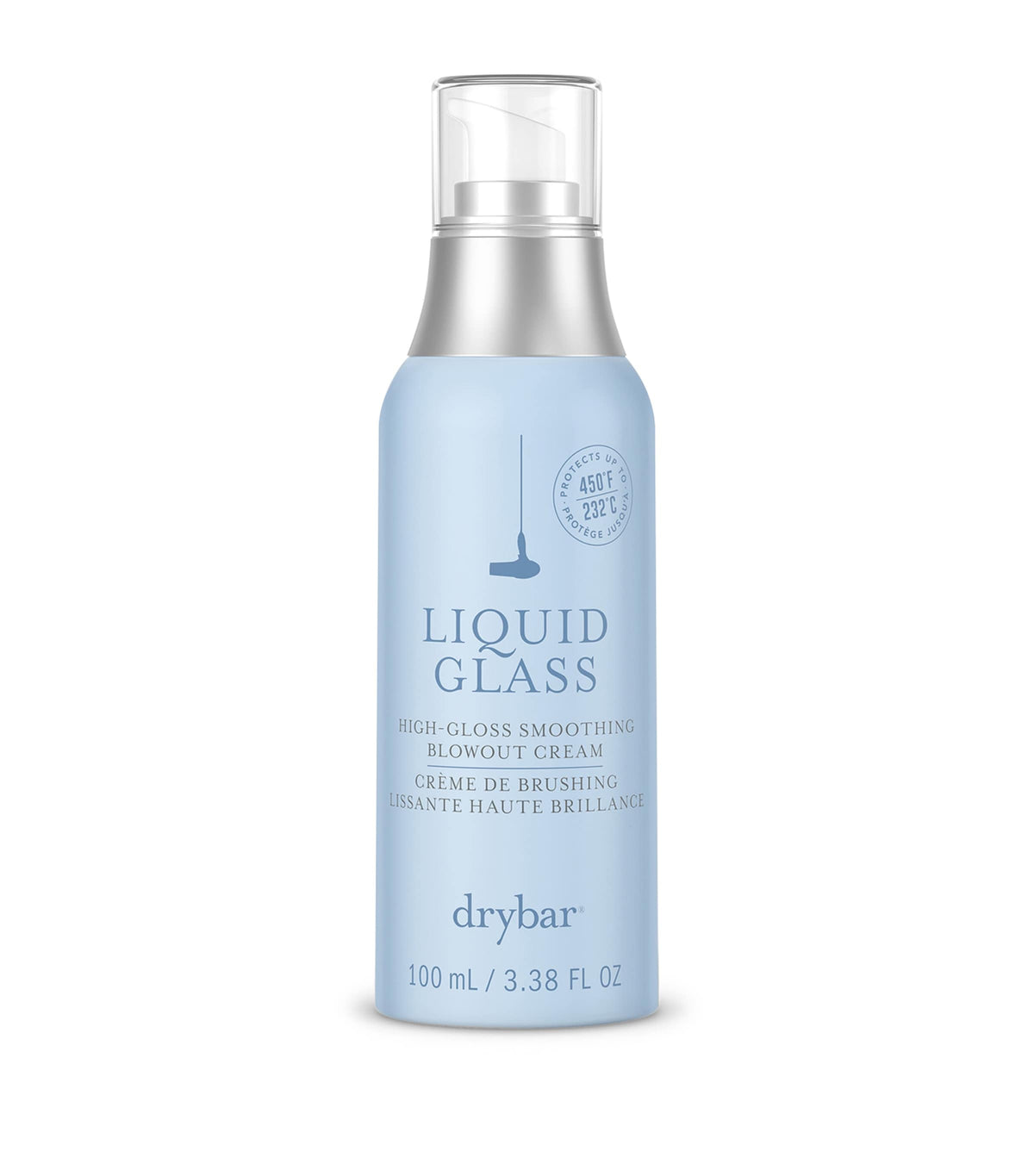 Drybar Liquid Glass High-Gloss Smoothing Blowout Cream 100ml - British product