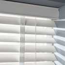 Habitat wooden white 50mm slat Venetian blind 60cm, UK version