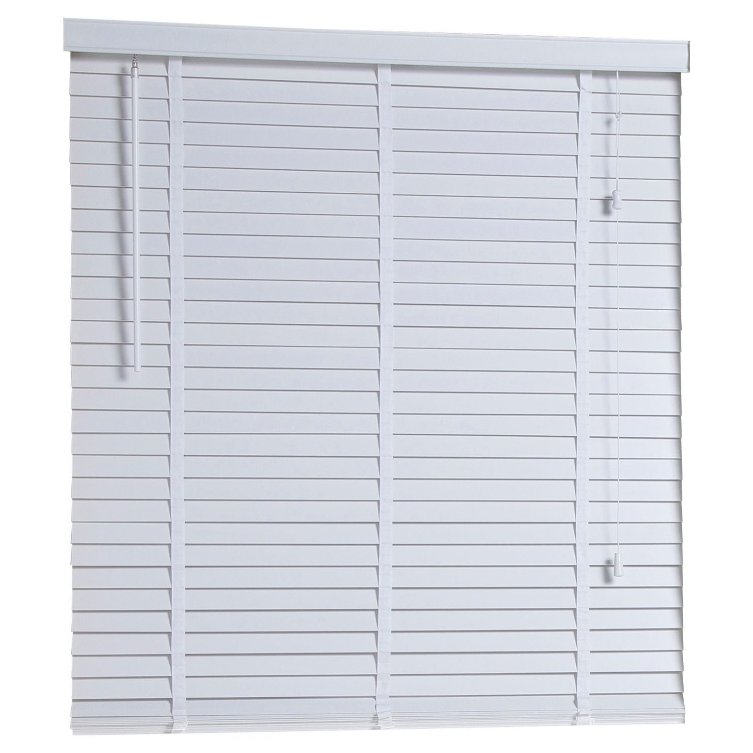 Habitat Wooden White 50mm Slat Venetian Tape Blind - 90cm