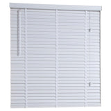 Habitat Wooden White 50mm Slat Venetian Tape Blind - 90cm