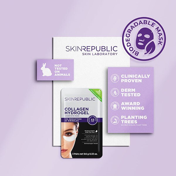 Skin Republic Collagen Hydrogel Under Eye Patch 3 x 18g GOODS Superdrug   