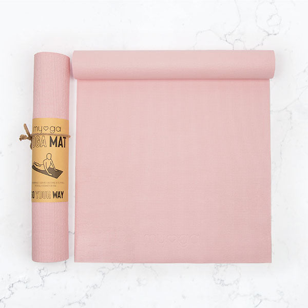 Myga Entry Level Yoga Mat - Green GOODS Superdrug Dusty Pink  