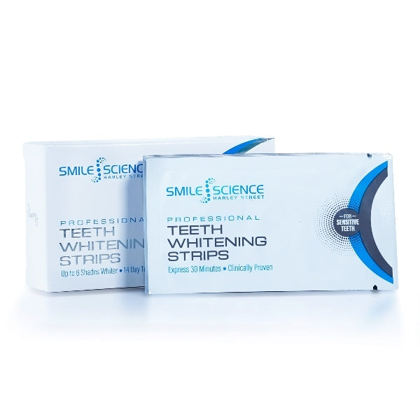 Smile Science Harley Street Teeth Whitening Strips GOODS Superdrug   