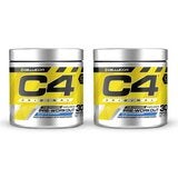 Cellucor C4 pre-workout supplement Icy Blue Raspberry 2x198g - British product