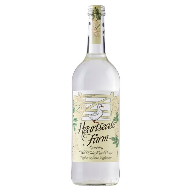 Heartsease Farm Sparkling Elderflower Presse   750ml GOODS M&S   