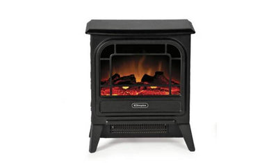 Chauffage électrique autoportant Dimplex 1,2 kW Micro-Stove Noir