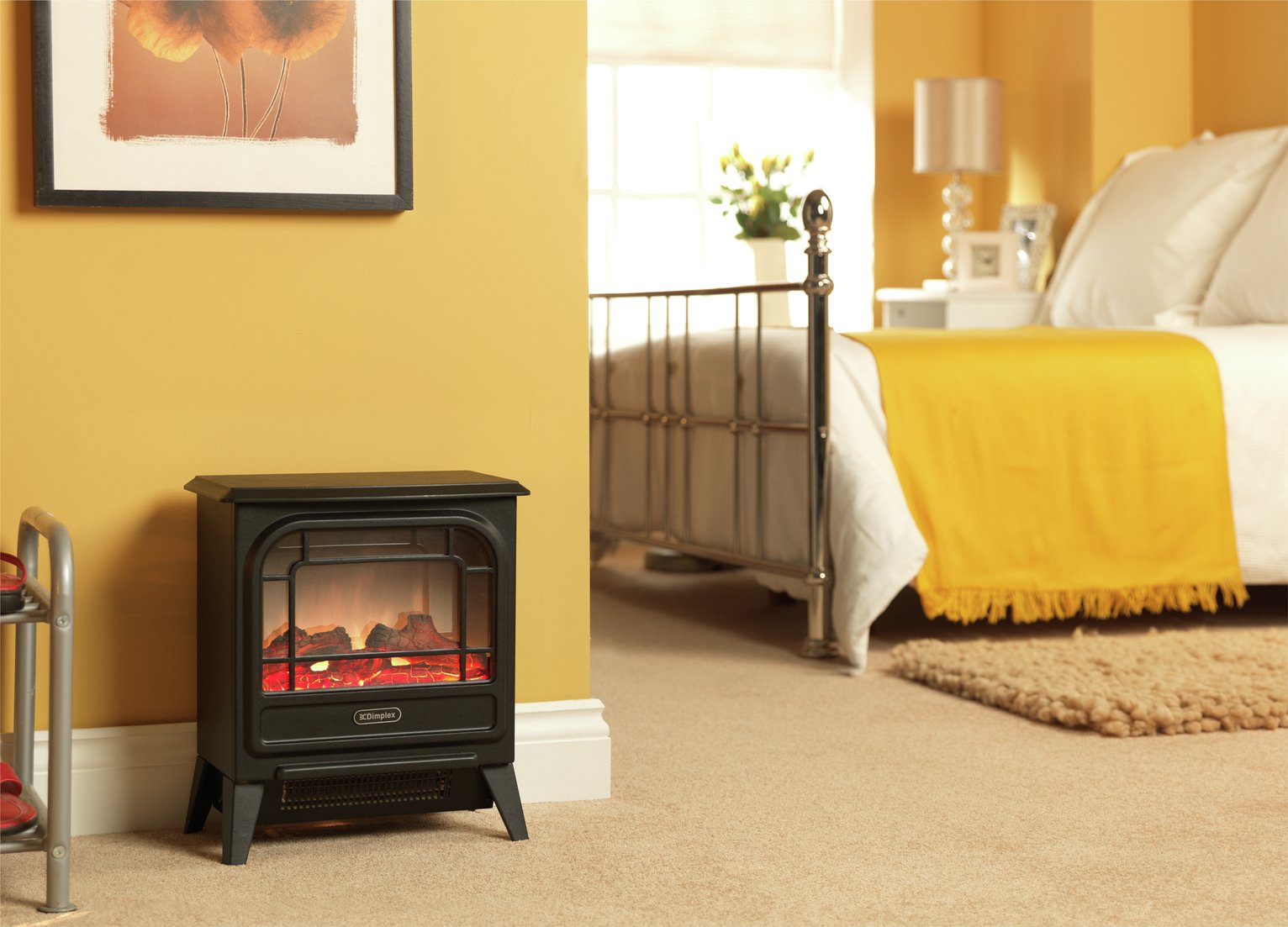 Dimplex 1.2kW Electric Micro-Stove Black - British product