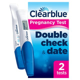 Clearblue Pregnancy Test Check & Date   2 per pack GOODS M&S   