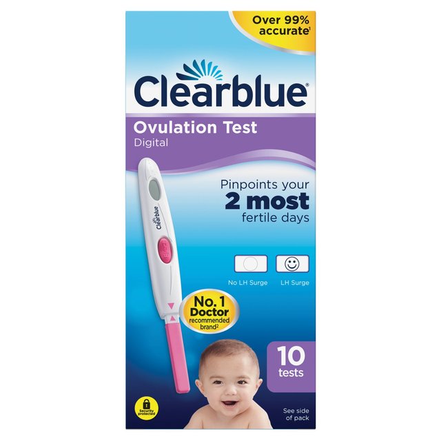 Clearblue Digital Ovulation Test   10 per pack GOODS M&S   