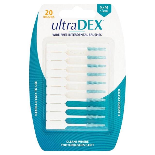 UltraDEX Wire-Free Interdental Brush Small/Medium   25m GOODS M&S   