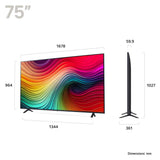 LG 75NANO82T6B 75 Inch NANO 4K Ultra HD Smart TV GOODS Costco UK