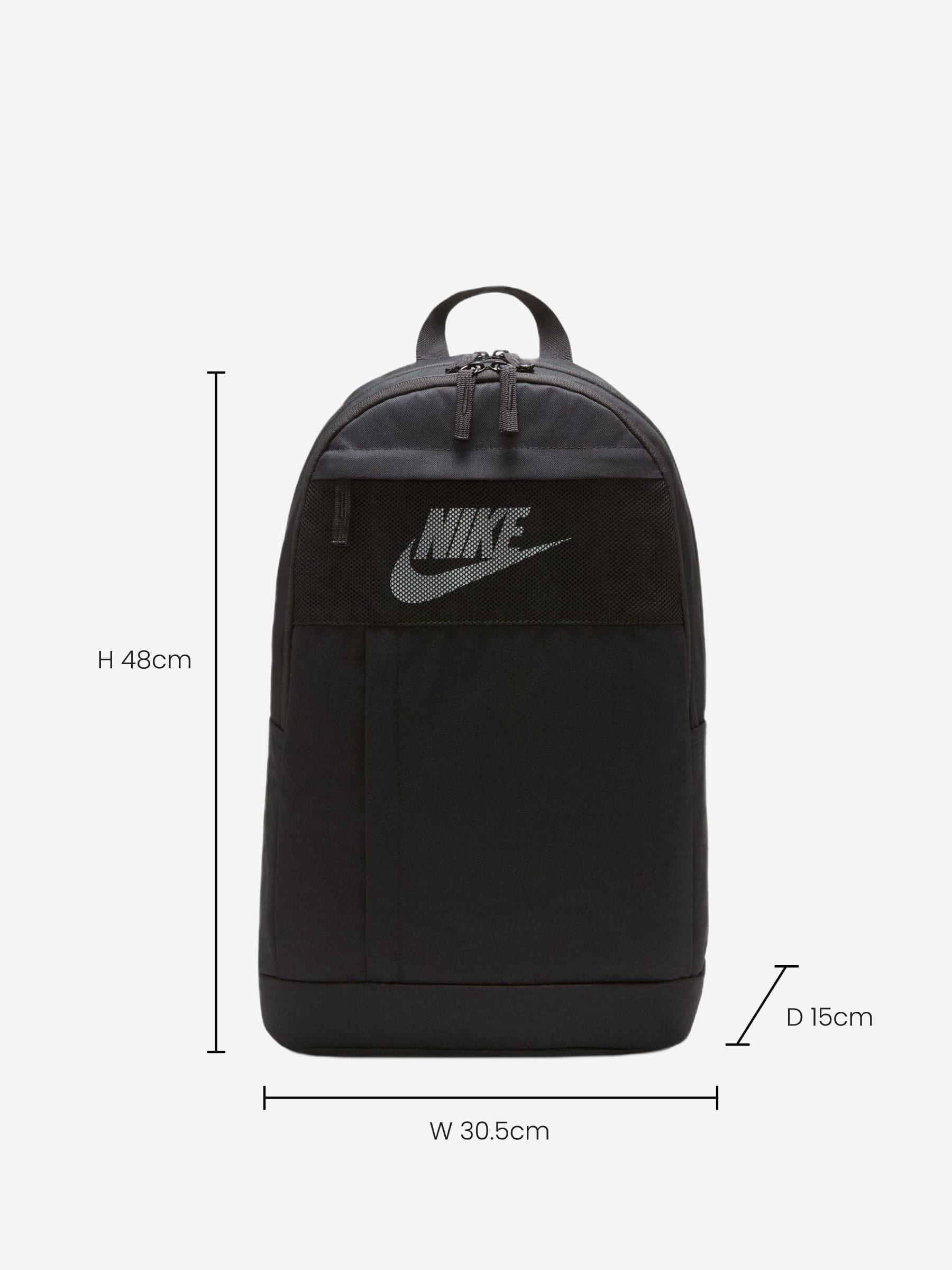 حقيبة ظهر Nike Elemental باللونين الأسود والأبيض، مستوردة من المملكة المتحدة