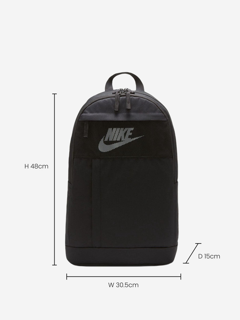 حقيبة ظهر Nike Elemental باللونين الأسود والأبيض، مستوردة من المملكة المتحدة