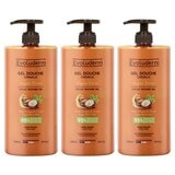 Evoluderm Argan Oil Shower Gel 3 x 1L - British product