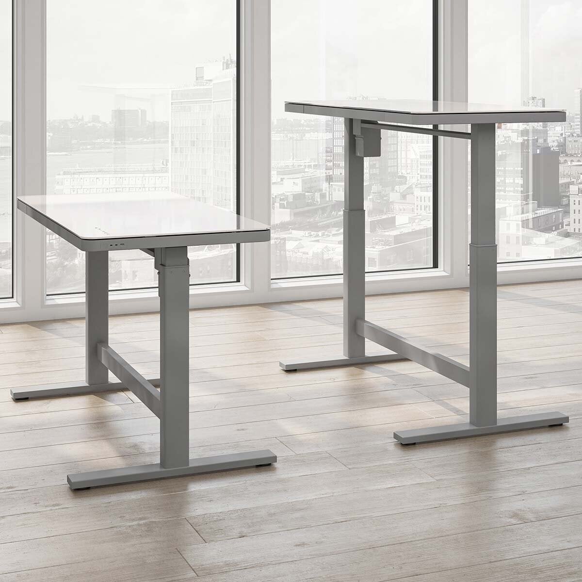 Tresanti Geller adjustable height desk white (British brand)