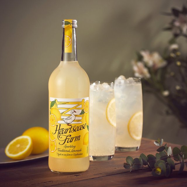 Heartsease Farm Sparkling Traditional Lemonade   750ml GOODS M&S   