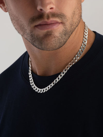 Next Sterling Silver Curb Necklace 50cm- Buy online at McGrocer