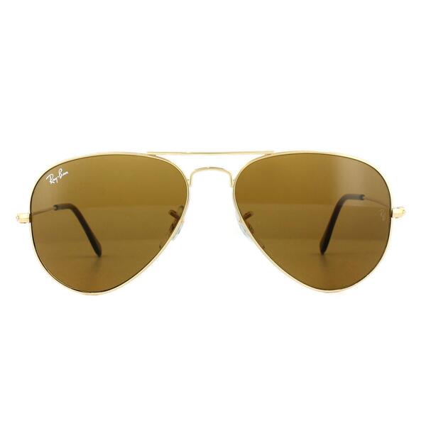 Ray-Ban Aviator 3025 Gold Unisex Sunglasses