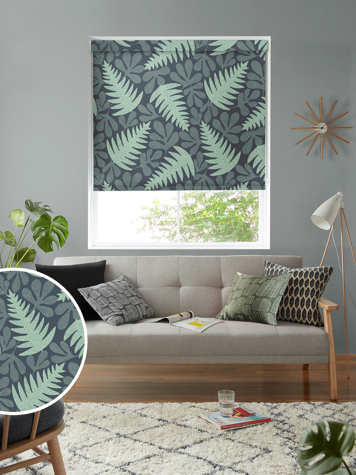 MissPrint Atlantis Deep Sea roller blinds, made to measure (British brand)