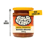 Bold Bean Co baked beans rich tomato 390g - British product