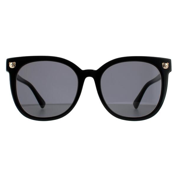 Moschino black square sunglasses model MOS088/F/S (British brand)