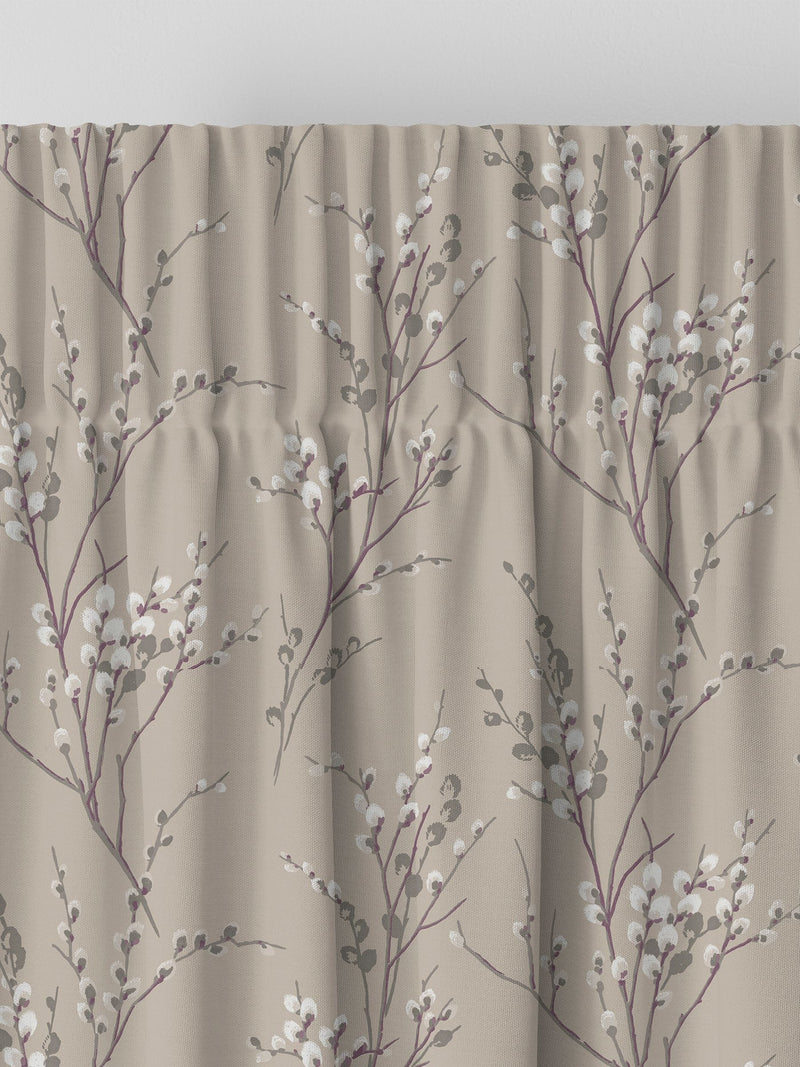 Laura Ashley pussy willow made to measure curtains, imported from the UK