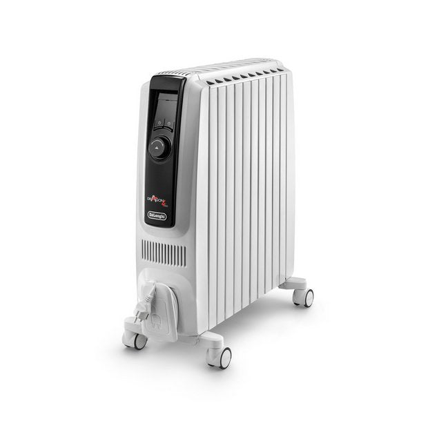 De'Longhi digital oil-filled radiator 2.5kW - British product