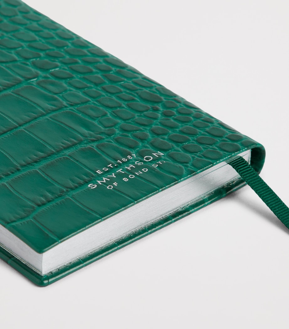 Smythson Mara Leather Panama Notebook (British brand)