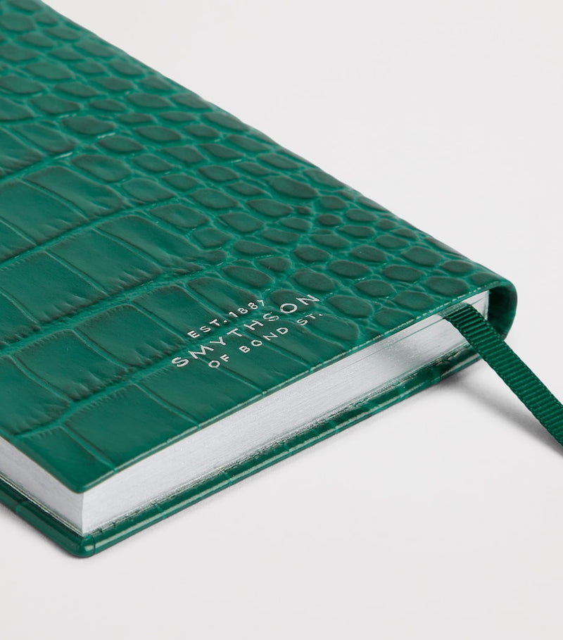 Smythson Mara Leather Panama Notebook (British brand)