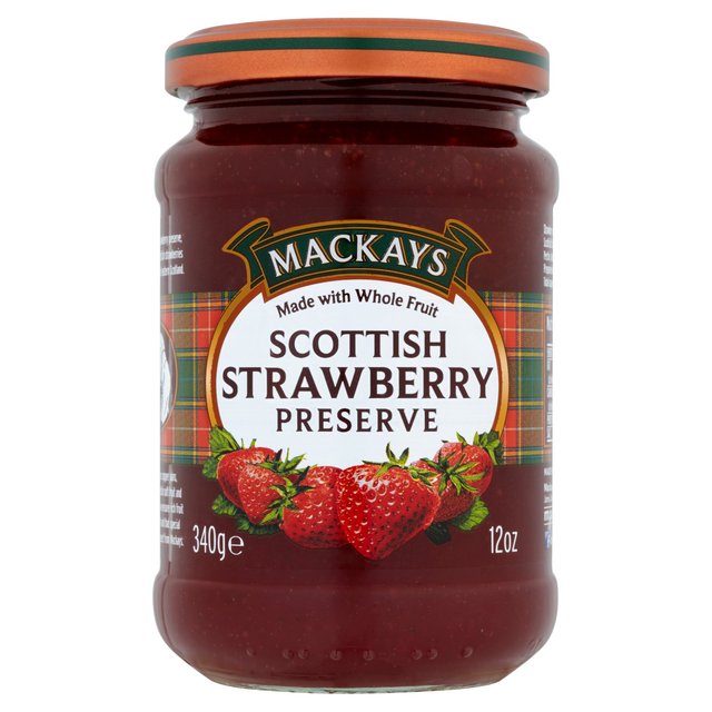 Mackays Scottish Strawberry Preserve   340g