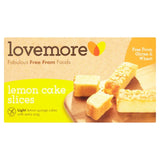 Lovemore Gluten Free Lemon Cake Slices   5 per pack GOODS M&S   