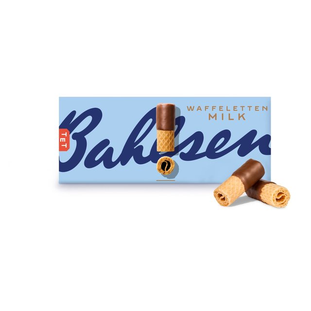 Bahlsen Waffeletten Milk Chocolate Wafer Biscuits   100g