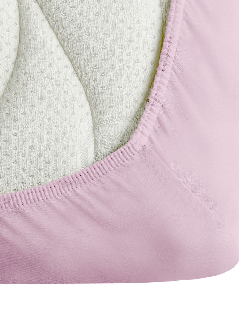 Silentnight pink kids cot fitted sheets 2 pack (British brand)
