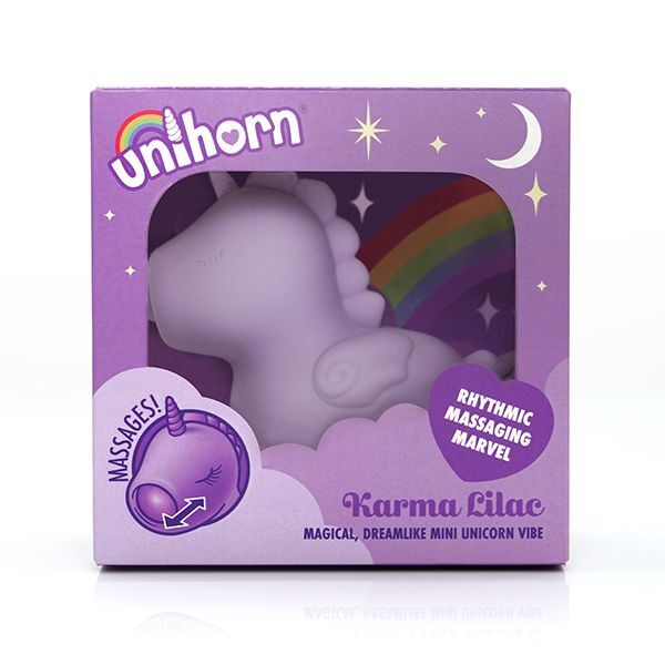 Unihorn Karma Lilac clitoral massager vibrator - British product