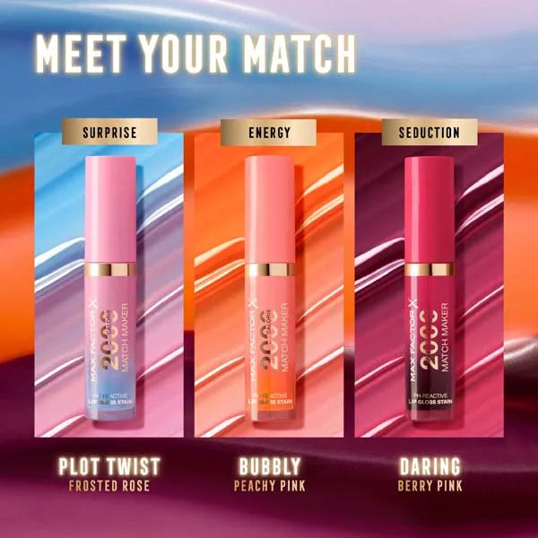 Max Factor Match Maker Lip Gloss Plot Twist, imported from the UK