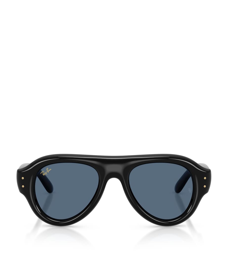 Lunettes de soleil Ray-Ban Aviator Puffer à monture en acétate (marque britannique)