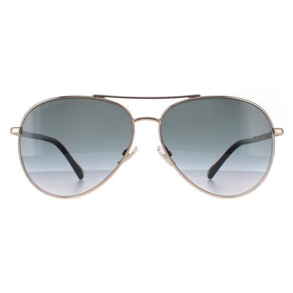 Jimmy Choo DEVAN/S gold women aviator sunglasses, UK version
