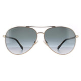 Jimmy Choo DEVAN/S gold women aviator sunglasses, UK version