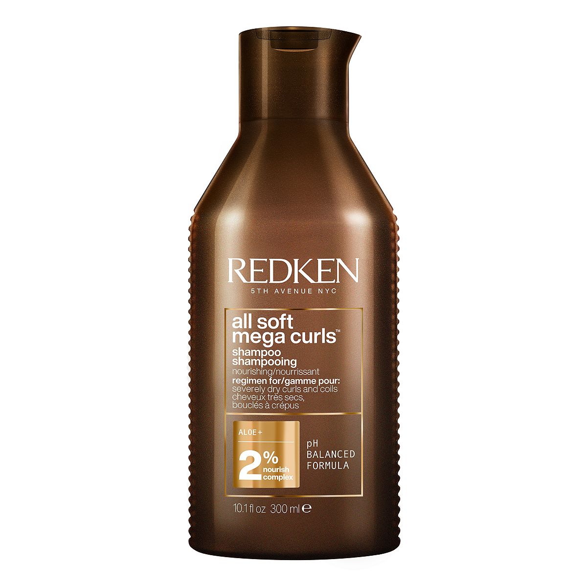 REDKEN All Soft Mega Curls Shampoo, For Dry Curly & Coily Hair, Gently Cleanses, Sulphate-Free Formula 300ml GOODS Boots   