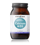 Viridian High Potency Calcium & Vitamin D3 Supplement 90 Capsules (British brand)