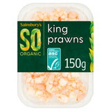 Sainsbury's King Prawns ASC, So Organic 150g GOODS Sainsburys   