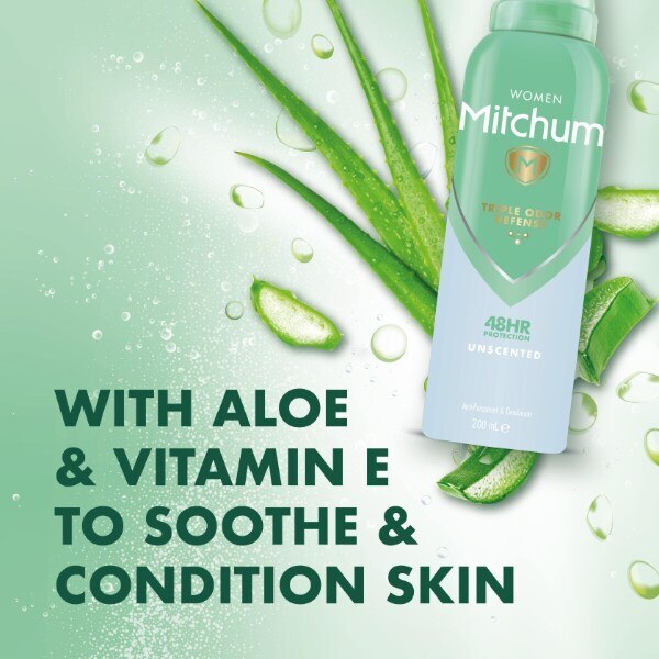 Mitchum Unperfumed Anti-Perspirant Deodorant 200ml GOODS Superdrug   