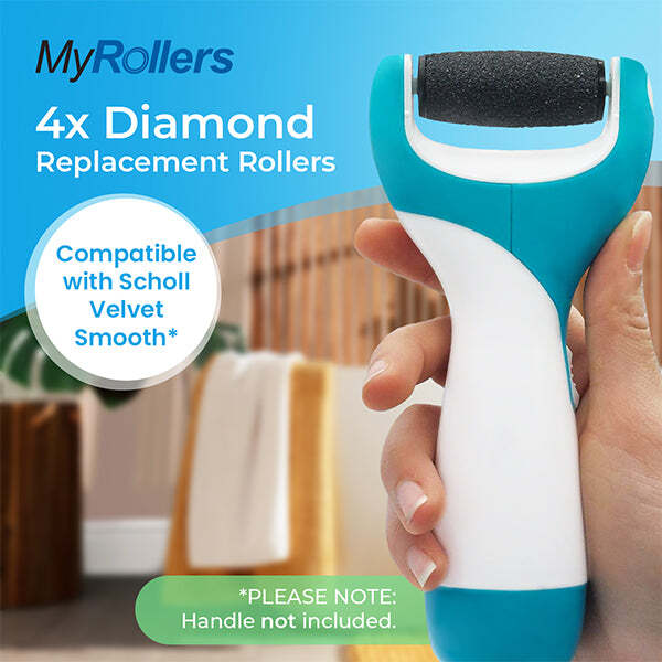 My Rollers coarse diamond refill rollers, UK version