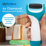 My Rollers coarse diamond refill rollers, UK version