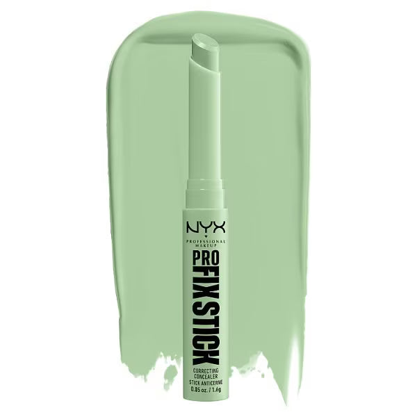 NYX Pro Fix Stick Green, imported from the UK