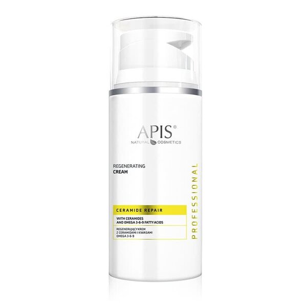 APIS regenerating cream with ceramides and omega 100ml, imported from the UK