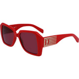 Karl Lagerfeld red sunglasses KL6140S 53mm (British brand)