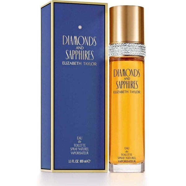 Elizabeth Taylor eau de toilette Diamonds & Sapphires 50ml spray (British brand)
